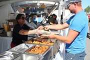 Last year's World Food & Music Festival. Photo courtesy of Downtown Community Alliance.