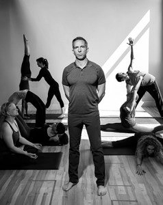 James Miller plans to open Adamantine Yoga Studio in Des Moines. Photo by Ben Easter.