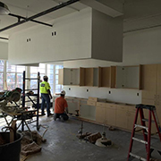Construction on the new Culinary Loft will be completed in April.