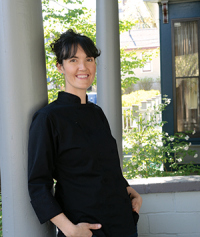 Chef Katie Porter will prepare a special menu for a fundraising dinner.