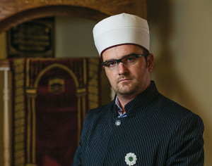 Nijaz ef. Valjevcic, imam of the Ezan Islamic and Educational Center.