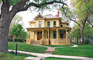 Inside and out, Center Street’s historic Maish House preserves the gingerbread qualities of 1880s architecture, now imbued with the spirit of its more contemporary furnishings.