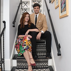 Liz Lidgett and Nick Renkoski moved back to Des Moines after spending several years in Los Angeles, where Lidgett earned a master’s degree in art history from the University of Southern California. 